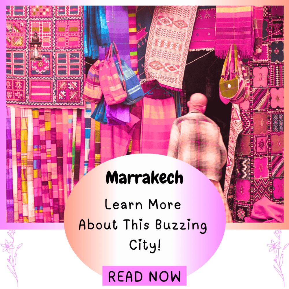 Marrakech: Learn more about this buzzing city. Things to do. Everything travel. Forever Living Yes.