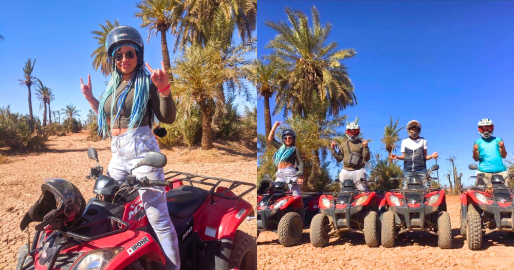 Quad Bikes in Morocco, Marakkech in North Africa. Things to do.