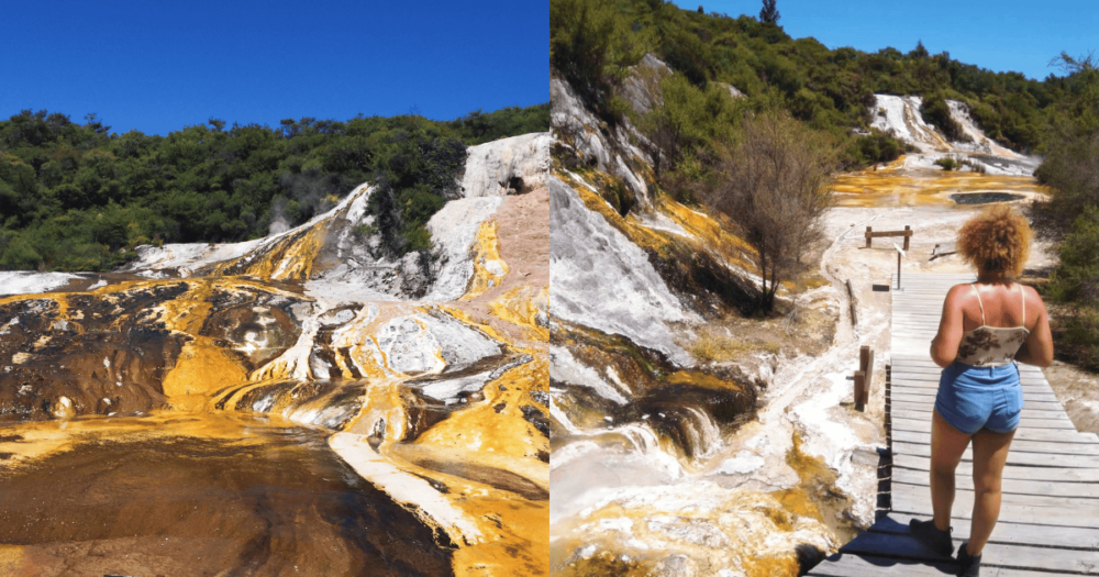 Geothermal haven at Orakei Korako Cave & Thermal Park in New Zealand. Oceania. Everything travel. Forever Living Yes.