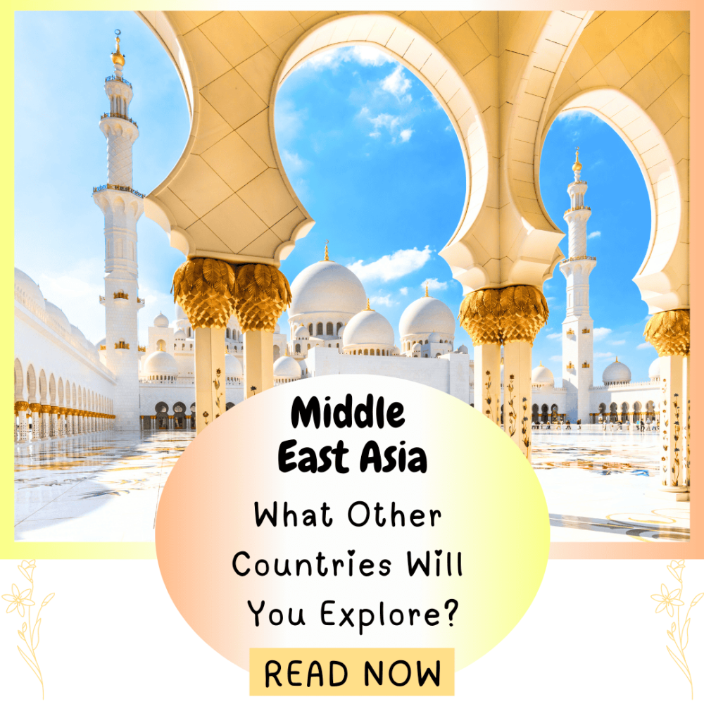 Middle East Asia. What other countries will you explore? Everything travel. Forever Living Yes.