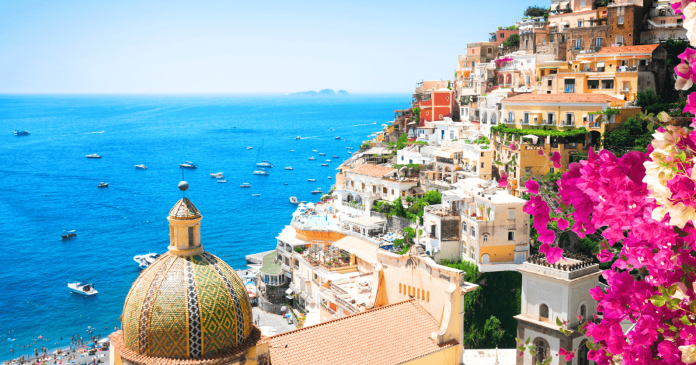 view of Naples,  Italy. 13 cities to visit in Italy.