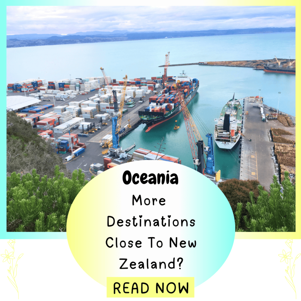 Oceania: More destinations close to New Zealand. Everything travel. Forever Living Yes.