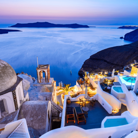 Thira, Santorini - Greek Islands. 10 Day island hopping around Greece. Everything travel.