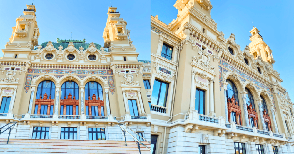 Monaco - Opera de Monte Carlo. Famous cathedral in this European beauty. Spend a day in the stunning Monaco. Everything travel. Forever Living Yes.