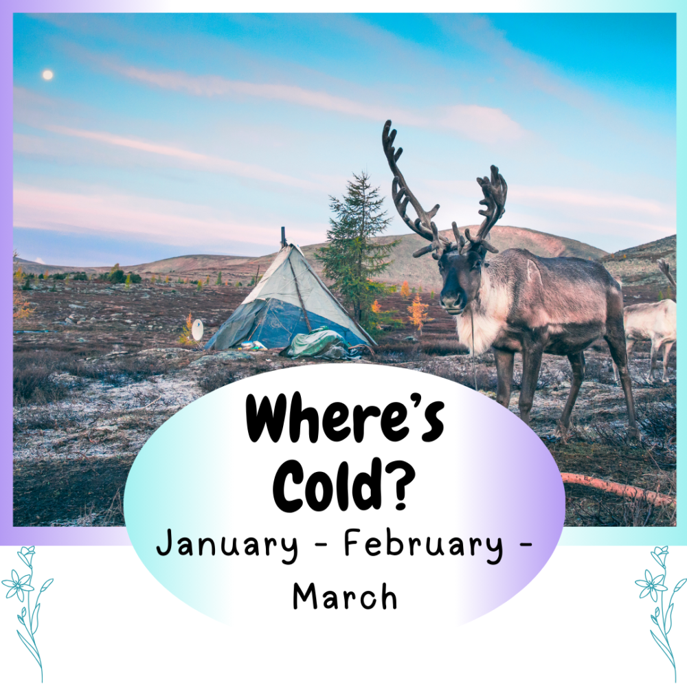 Where's Cold - January February March