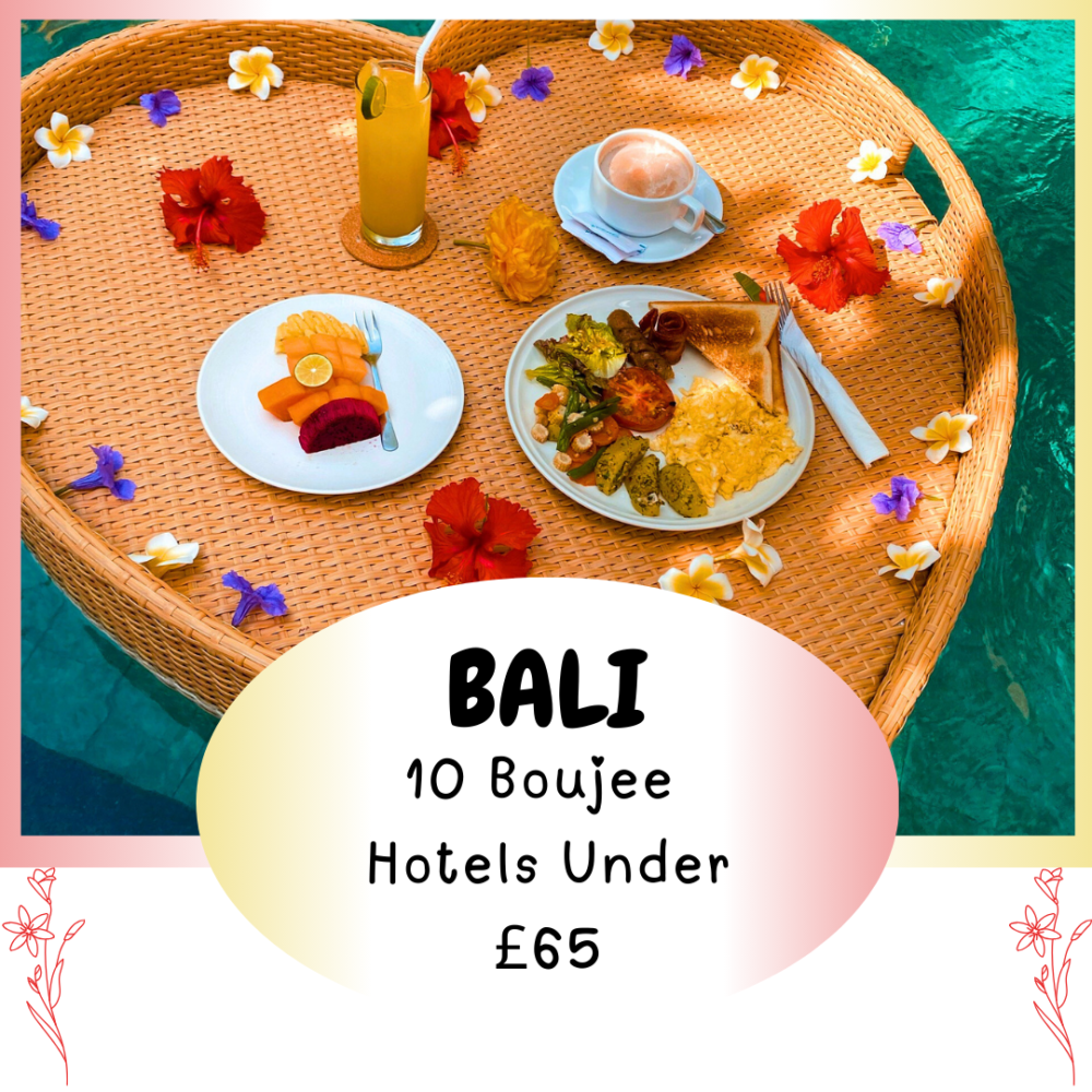 Bali - 10 Boujee Hotels in Bali Under £65