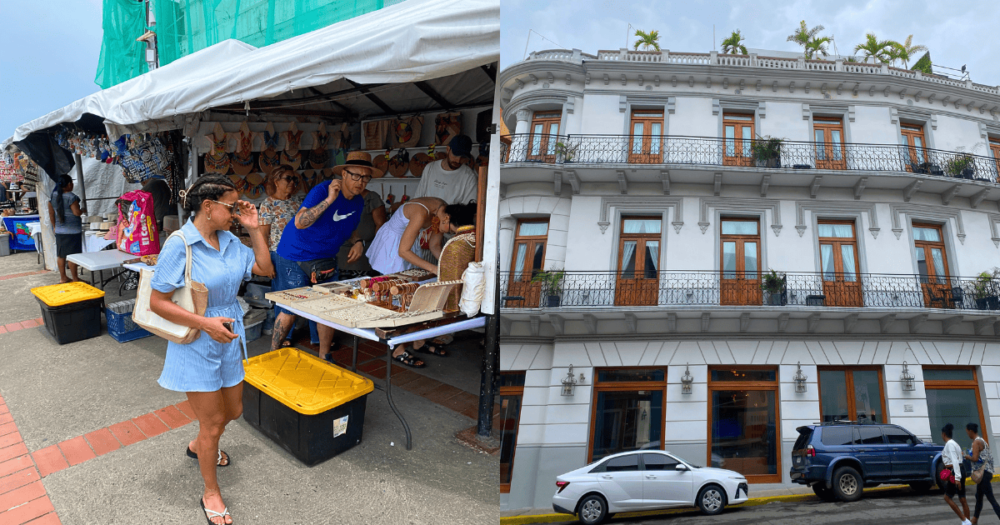 Strolling the markets and buildings in Panama, a cool country in Central America. Everything travel. Forever Living Yes.