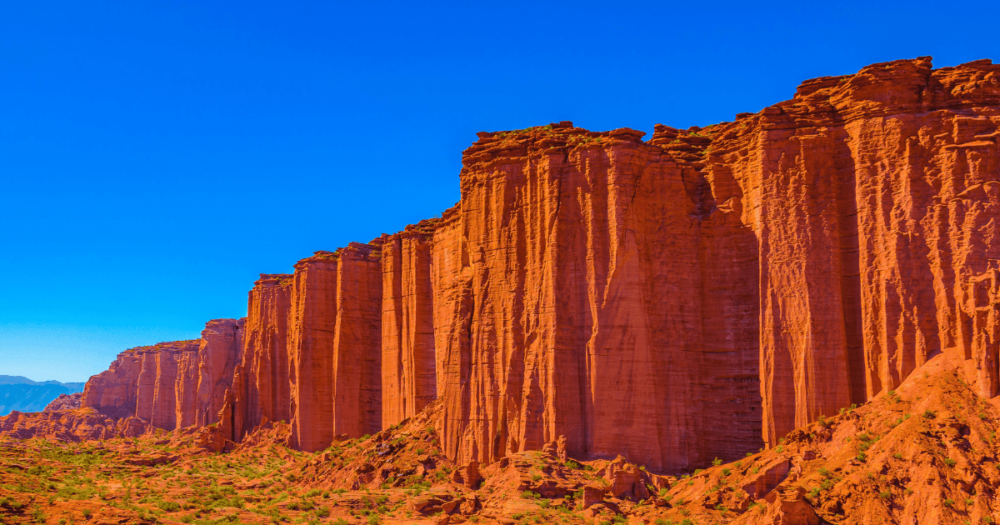 talampaya national park, la rioja province, argentina. South America.